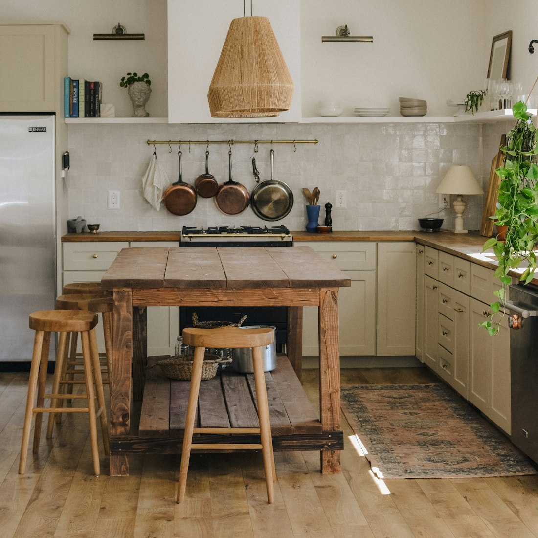 Kitchen and dining detail in a rental home